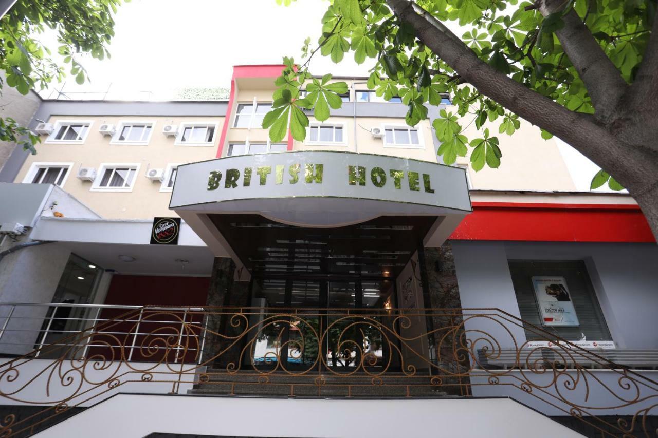 British Hotel Pogradec Eksteriør billede