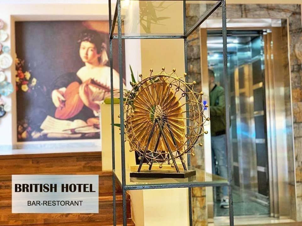 British Hotel Pogradec Eksteriør billede